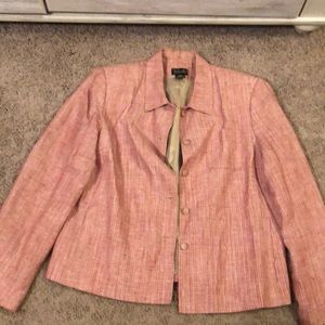 Red and white blazer. Rafaella size 16